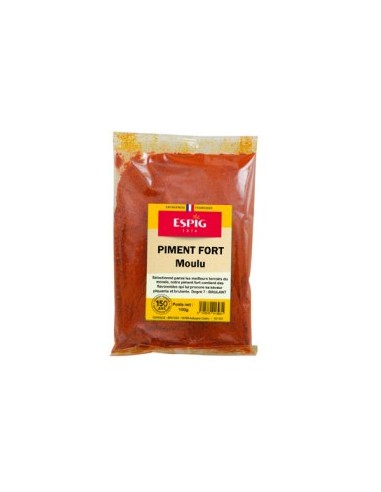 PIMENT FORT MOULU 100G ESPIG