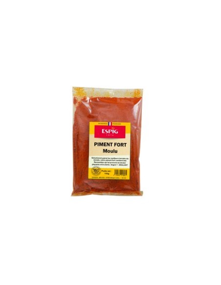 PIMENT FORT MOULU 100G ESPIG