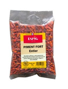 PIMENT FORT ENTIER 50G ESPIG