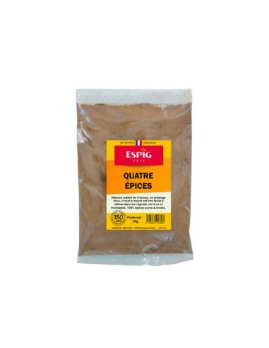QUATRE EPICES ESPIG 50G