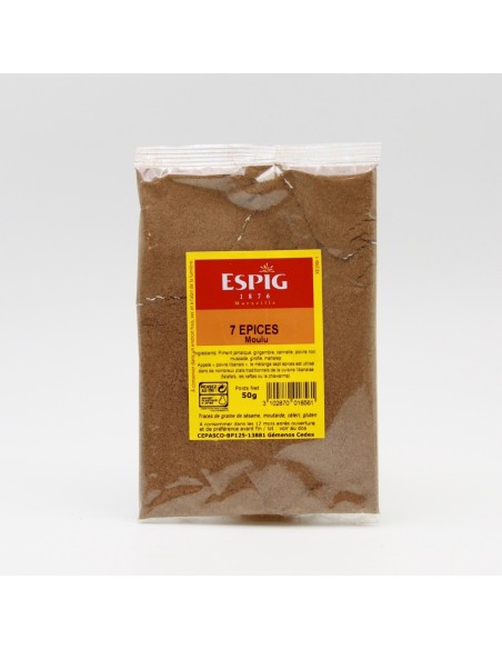 SEPT EPICES ESPIG 50G
