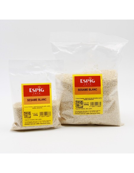 SESAME BLANC ESPIG 500G