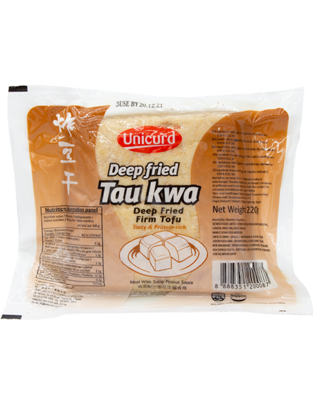 TOFU FRIT FRAIS TAU KWA UNICURD 220G