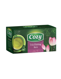 THE VERT FLEUR DE LOTUS COZY 2G*25/BOITE
