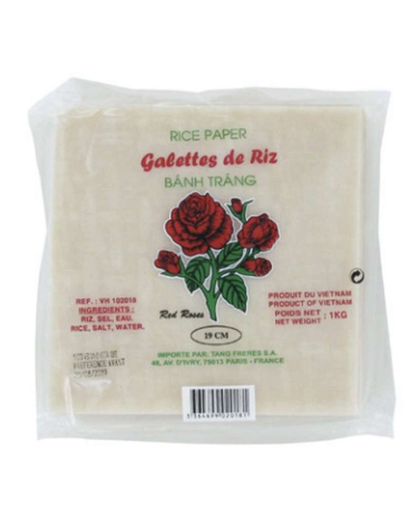 GALETTE RED ROSE 19CM CARRE 1KG