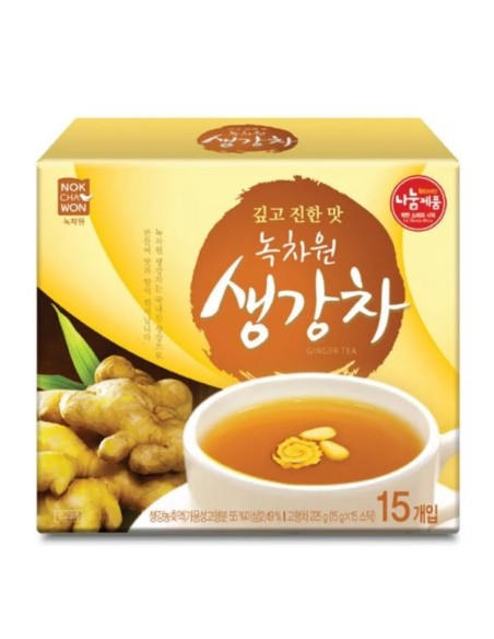 THE GINGEMBRE FLEUR GINSENG NOKCHAWON 15G*10/BOITE