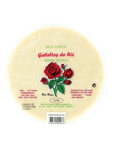 GALETTE RED ROSE 22CM 454G*44/CT