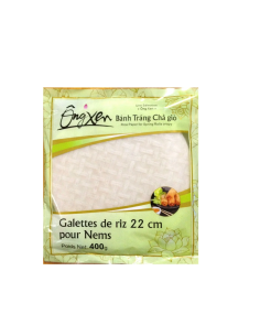 GALETTE ONG XEN POUR NEM 22CM 400G*20/CT