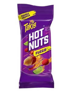 TAKIS HOT NUTS FLARE 90G