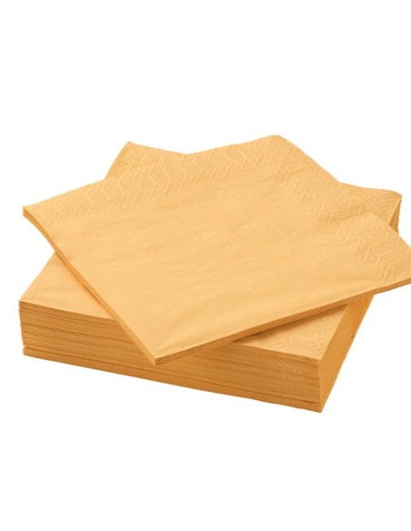 SERVIETTE 40X40 OR 100P*24/CT