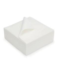 SERVIETTE 39X39 BLANC 100P