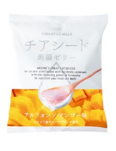 GELE DE KONJAC GRAINE DE CHIA MANGUE WAKASHOU 165G