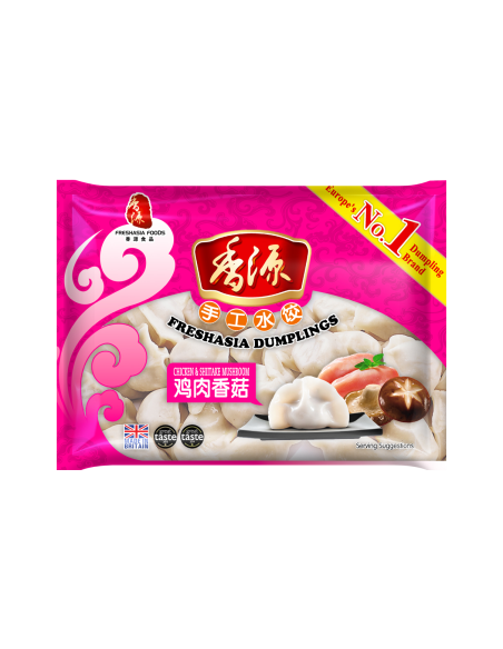 RAVIOLI POULET CHAMPIGNON FRESH ASIA 400G*25/CT