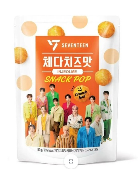 SNACK POP CHEDDAR HAITAI 50G