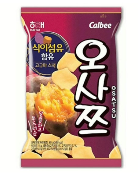 SNACK PATATE DOUCE SANS SUCRE HAITAI 60G