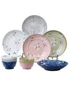 SET SERVICE DE TABLE FLOCON DE NEIGE