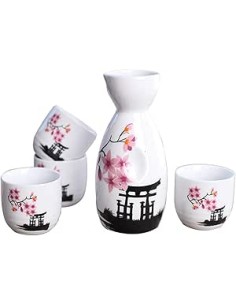 SET SAKE SAKURA 1PIECE