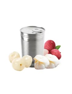 LITCHI SIROP EGLOBE 2.8KG*6/CT