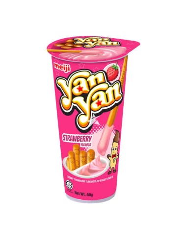 MEIJI YYAN CUP FRAISE 50G*6*12/CT