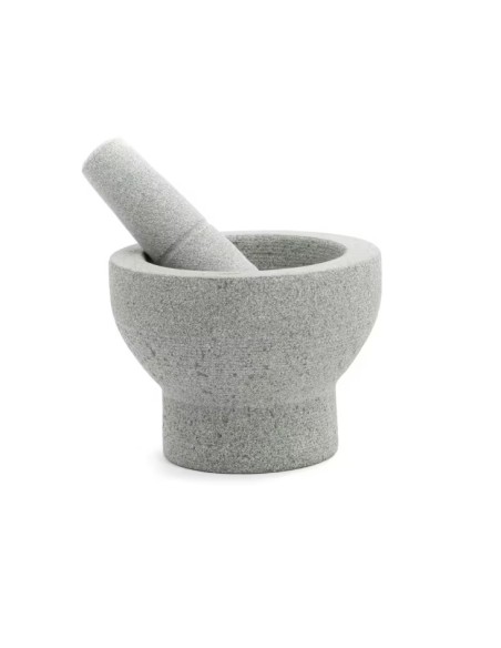 MORTIER EN PIERRE 13CM A/PILON