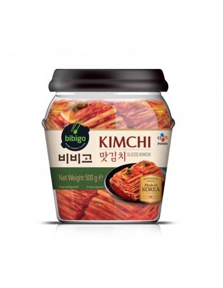 KIMCHI FRAIS CHOU TRANCHE POT BIBIGO 500G