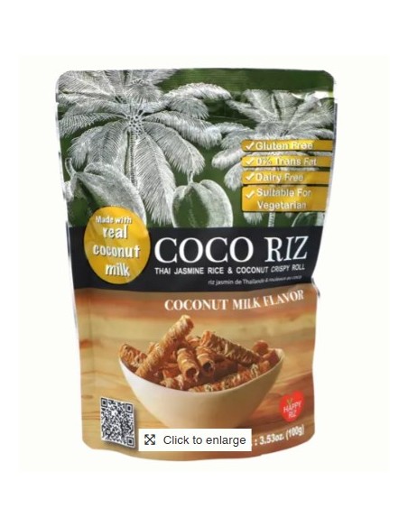 ROULEAUX COCO RIZ 100G
