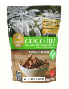 ROULEAUX COCO PANDAN 100G