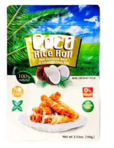 ROULEAUX COCO NATURE COCO RICE ROLL 100G