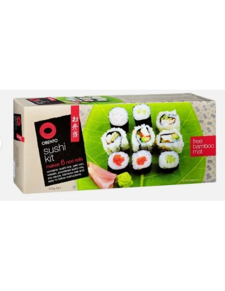 KIT SUSHI OBENTO 6 ROULEAUX 540G