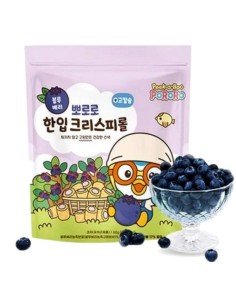 CRISP ROLL MYRTILLE PORORO EARNEST 60G