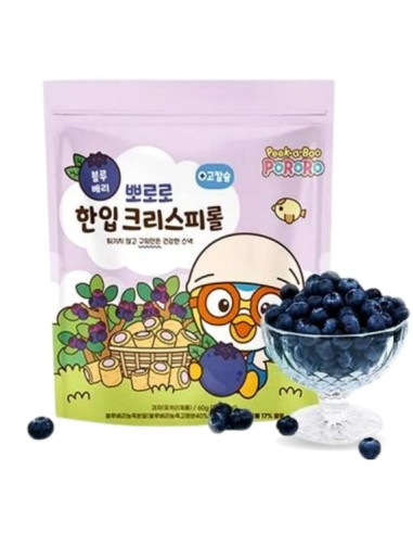 CRISP ROLL MYRTILLE PORORO EARNEST 60G