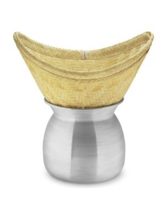 CUIT VAPEUR INOX ALUMINIUM POUR LE RIZ GLUANT 24CM