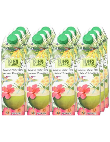 EAU DE COCO KING ISLAND 1L*12/CT