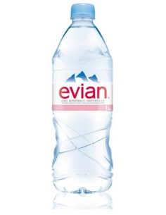 EAU MINERALE EVIAN 1L