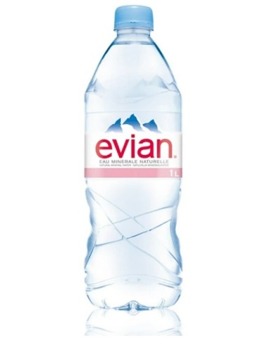 EAU MINERALE EVIAN 1L