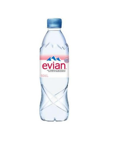 EAU MINERALE EVIAN 50L