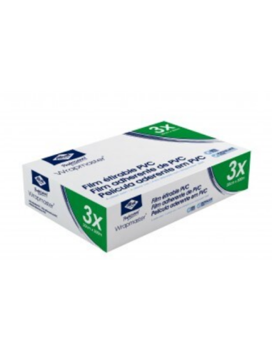 FILM ALIMENTAIRE WRAPMASTER 30X300M*3/BOITE