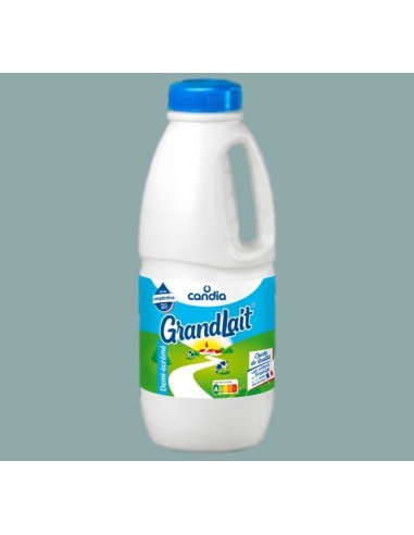 LAIT 1/2 ECREME UHT 1L