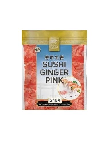 GINGEMBRE SUSHI GOLDEN TURTLE 240G