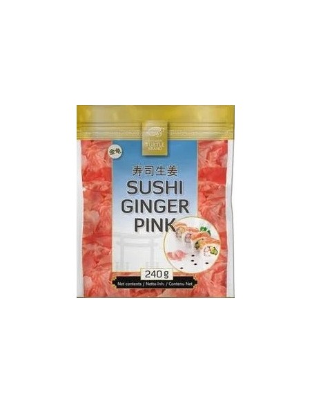 GINGEMBRE SUSHI GOLDEN TURTLE 240G