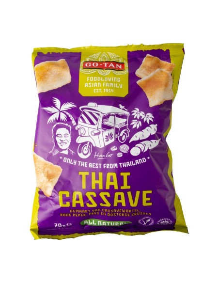 CRACKERS THAI CAS SAVE  GO-TAN 70G