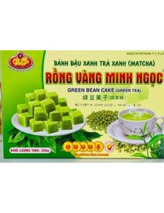 GATEAU HARICOT MATCHA- BANH DAU XANH HAT SEN M.NGOC 300G