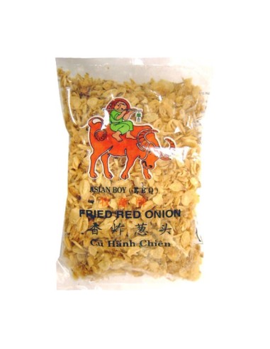 OIGNONS ROUGES FRITS ASIAN BOY 200G