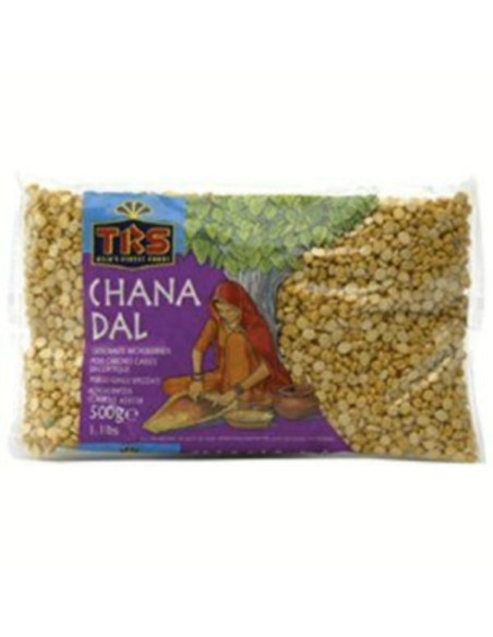 POIS CHICHE CASSE DECORTIQUES CHANA DAL TRS 500G