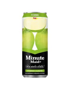 JUS POMME MINUTE MAID CANETTE 33CL