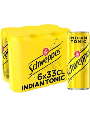 SCHWEPPES INDIAN TONIC 1L*6/CT