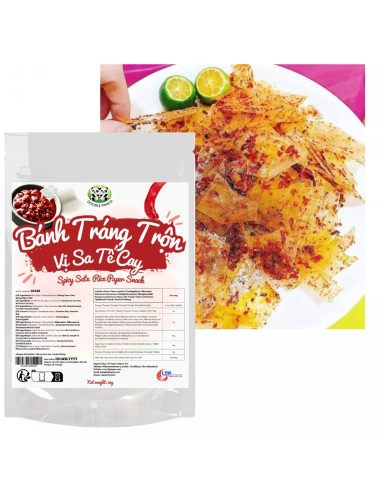 GALETTE ASSAISON BANH TRANG TRON SATE  DOUBLE PANDA 50G