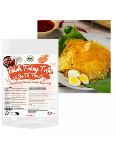 GALETTE ASSAISON BANH TRANG TRON SATE CREVETTE DOUBLE PANDA 50G