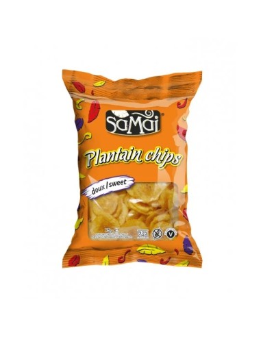CHIPS FEN BANANE PLANTAIN SUCREE SAMAI 75G