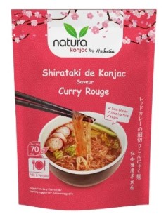 SOUPE DE KONJAC CURRY ROUGE  NATURA 190G*10/CT